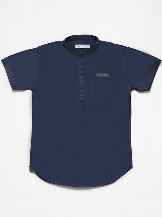 Smart casual shirt -  Black