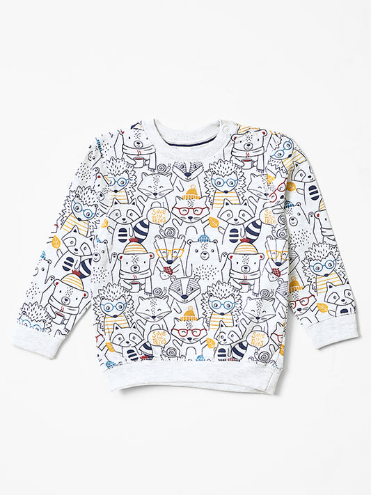 Bears Overall Fleece Sweat Shirt