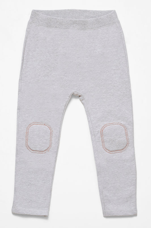 Caramel Fleece Knee Patch Pajama