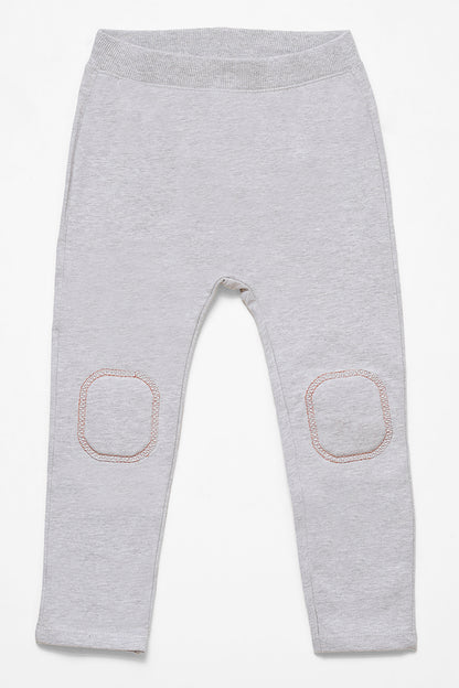 Caramel Fleece Knee Patch Pajama