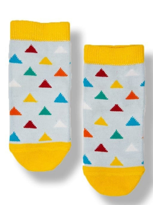 Triangle Graphic Multi Crew Socks - P15