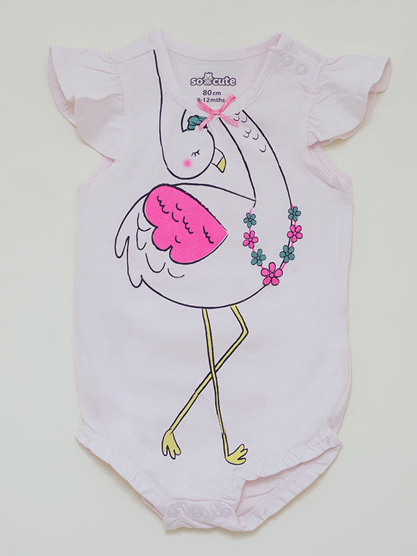 Big Flamingo romper Dress