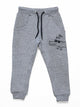 Snap Snap Dark Grey Fleece Pajama