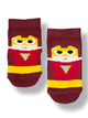 Angry Bird Maroon Crew Socks - P01