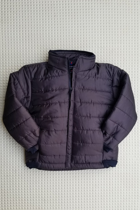 Black Full Sleeves Puffer Jacket