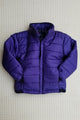 Blue Full Sleeves Puffer Jacket