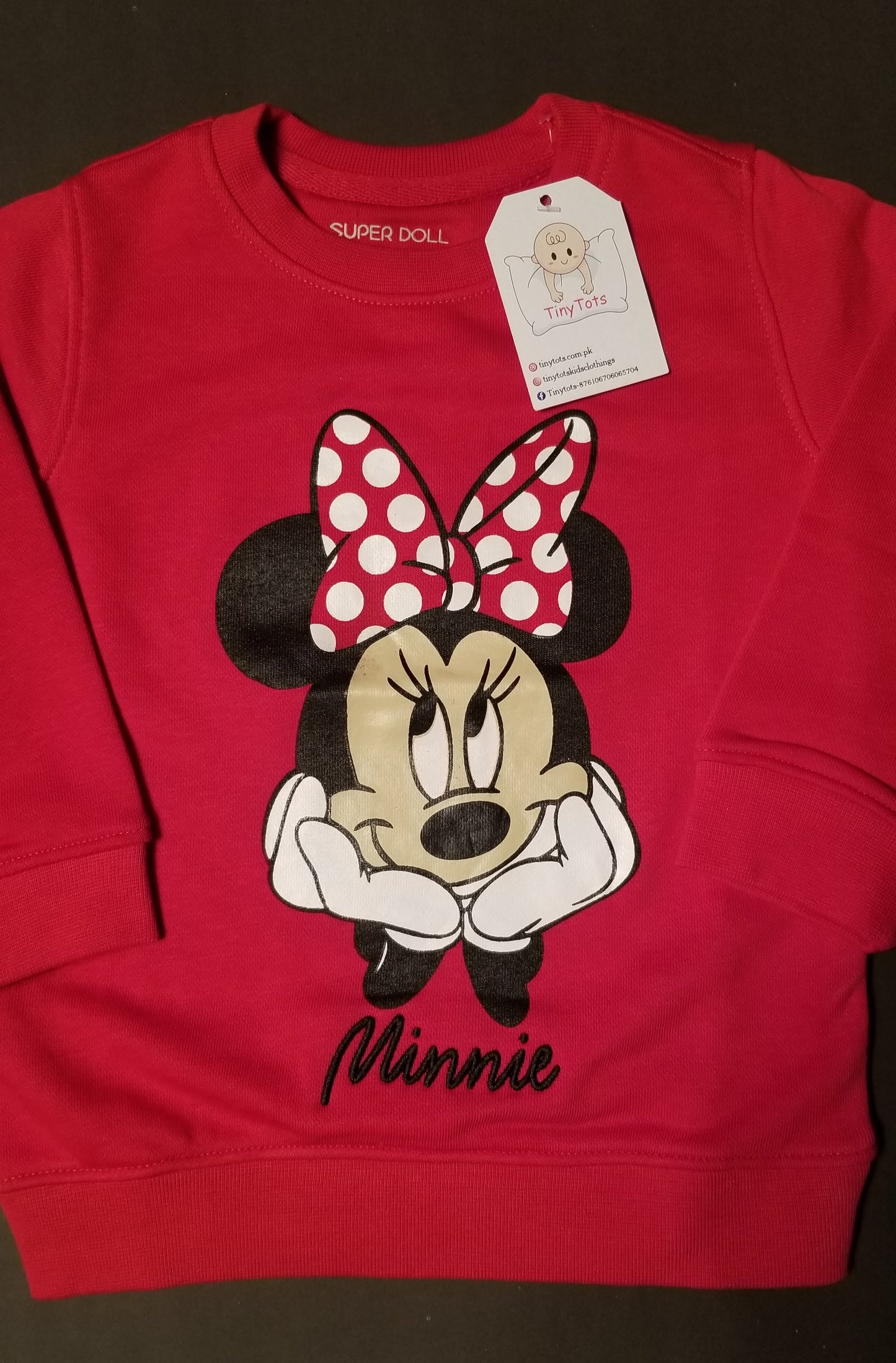 Mini Mouse Wool Sweat Shirt