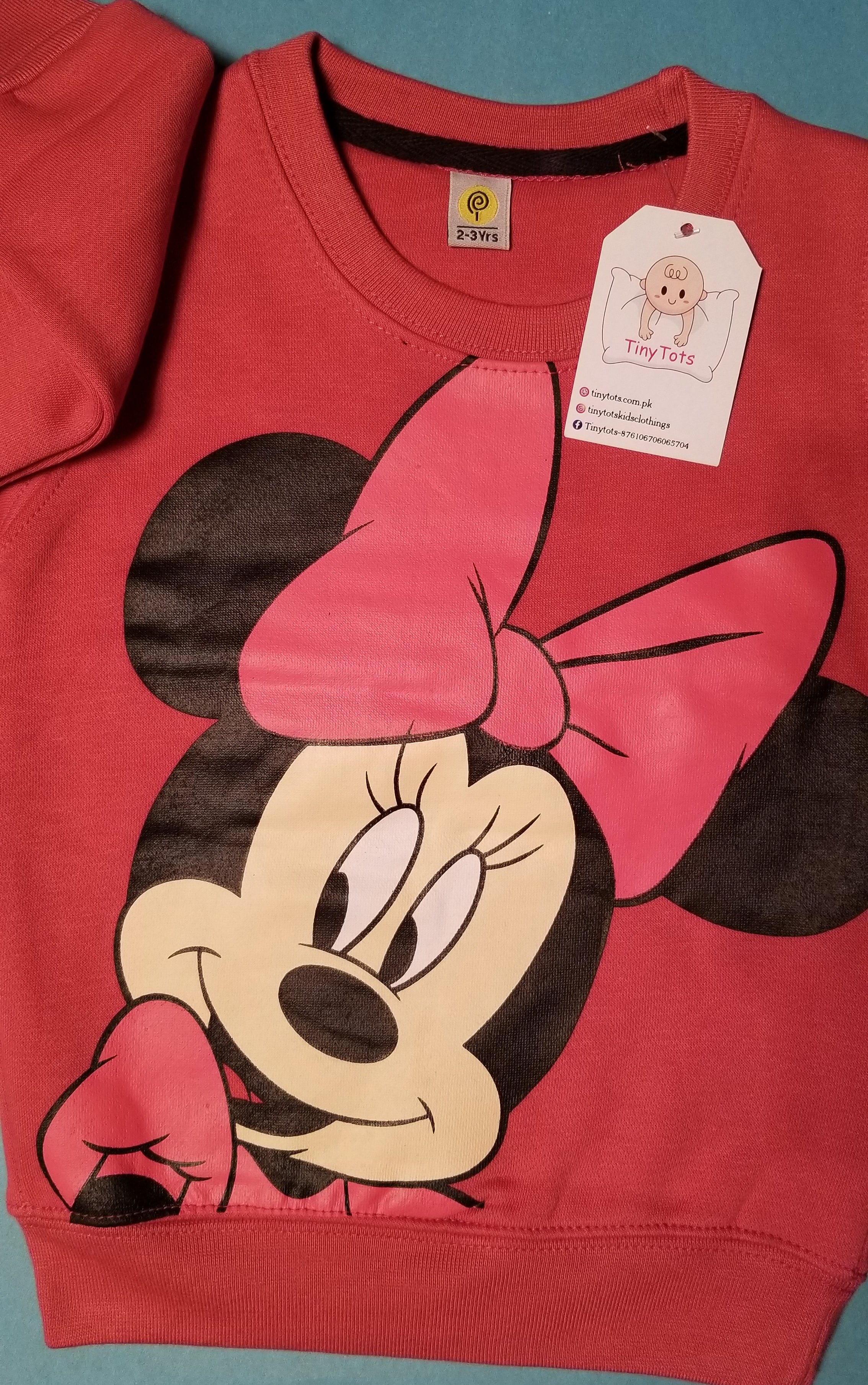 Mini Mouse Double Fleece Sweat Shirt