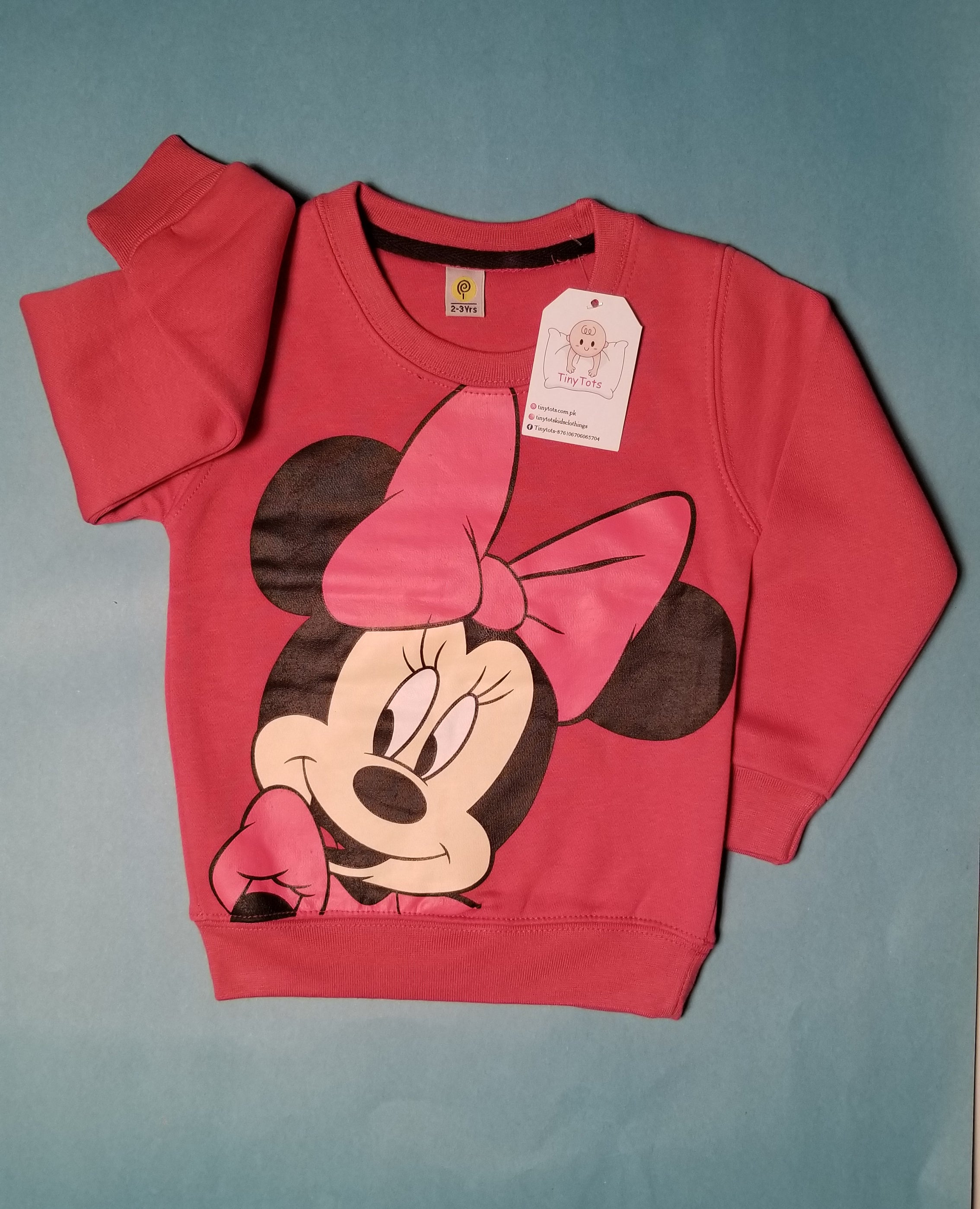 Mini Mouse Double Fleece Sweat Shirt
