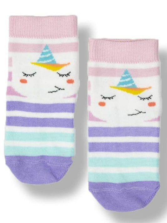 UniCorn Pink Crew Socks - P21