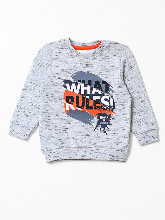 Infants What Rules - Double Fleece Sweat Shirt