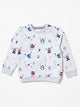 Infants Walk On Snow Grey Fleece Sweat Shirt