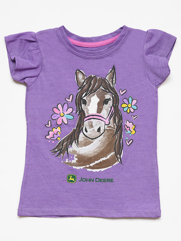 John Deree Big Unicorn Tee - purple