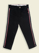 Tommy Hilfiger Jeans with side tapes - Black