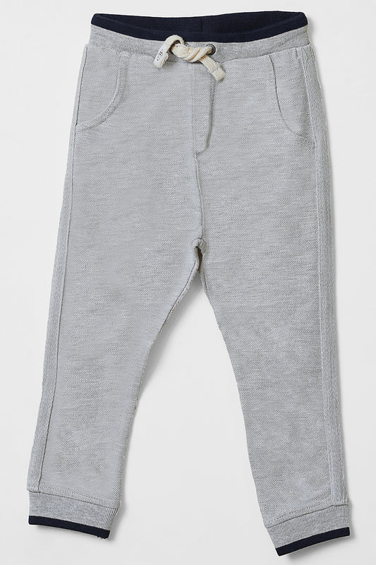 Grey Pajama with blue edges