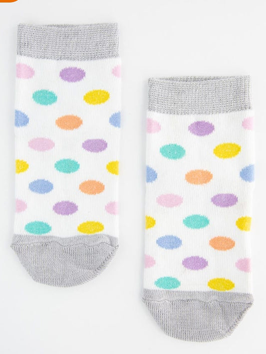 Polka Dot Multi Crew Socks - P02