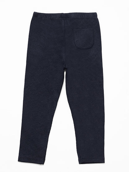 Zara Black Ribbed Pajama