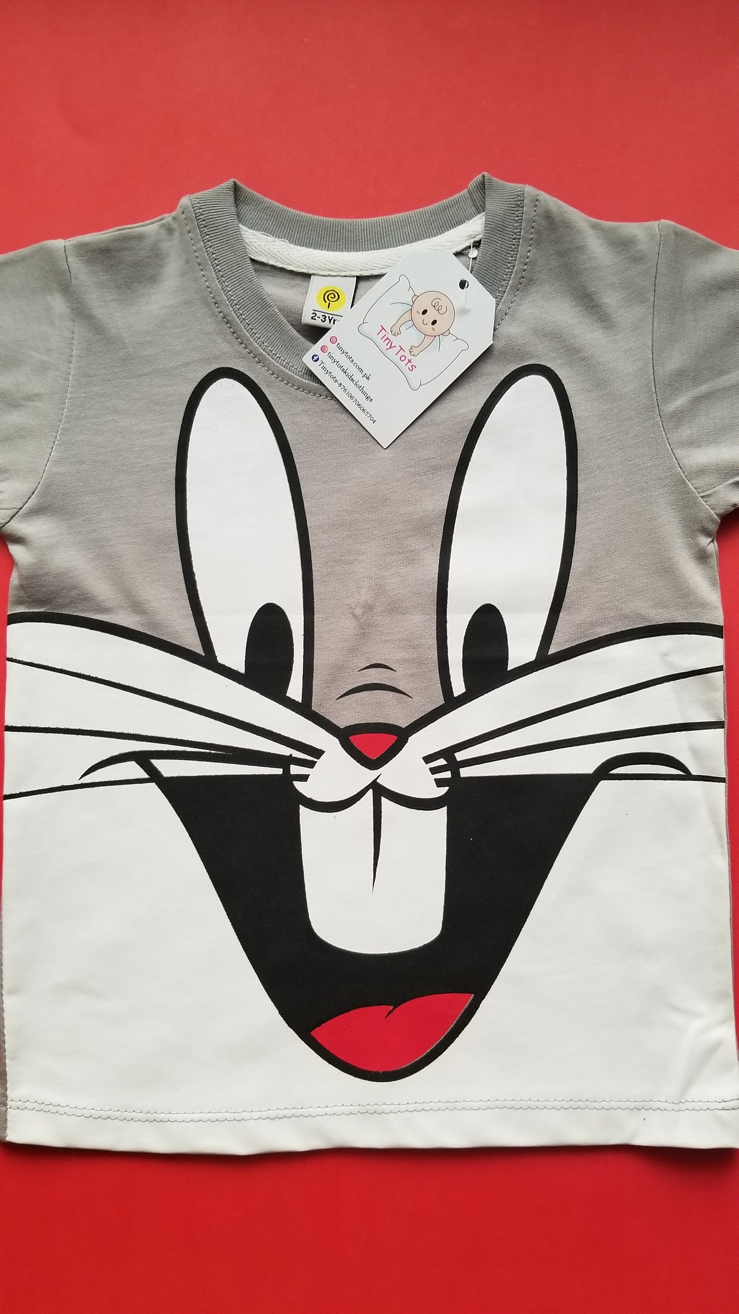 Buggs Cloud Grey Tee