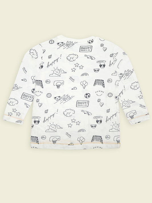 Zara Ptinted shirt with front Pocket