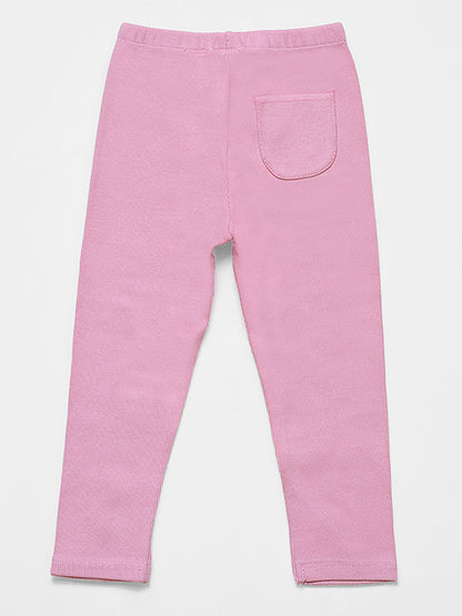 ZARA Pink Ribbed Pajama
