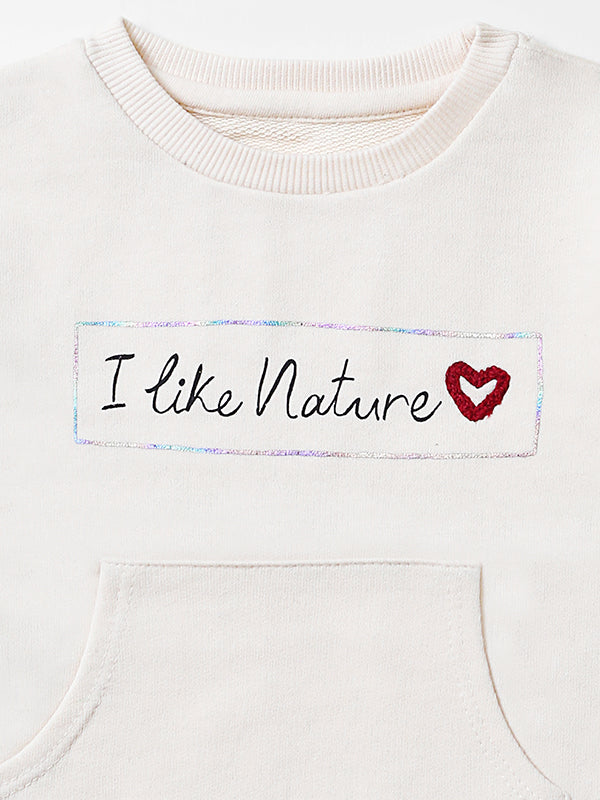 I Like Nature Fleece Sweat Shirt