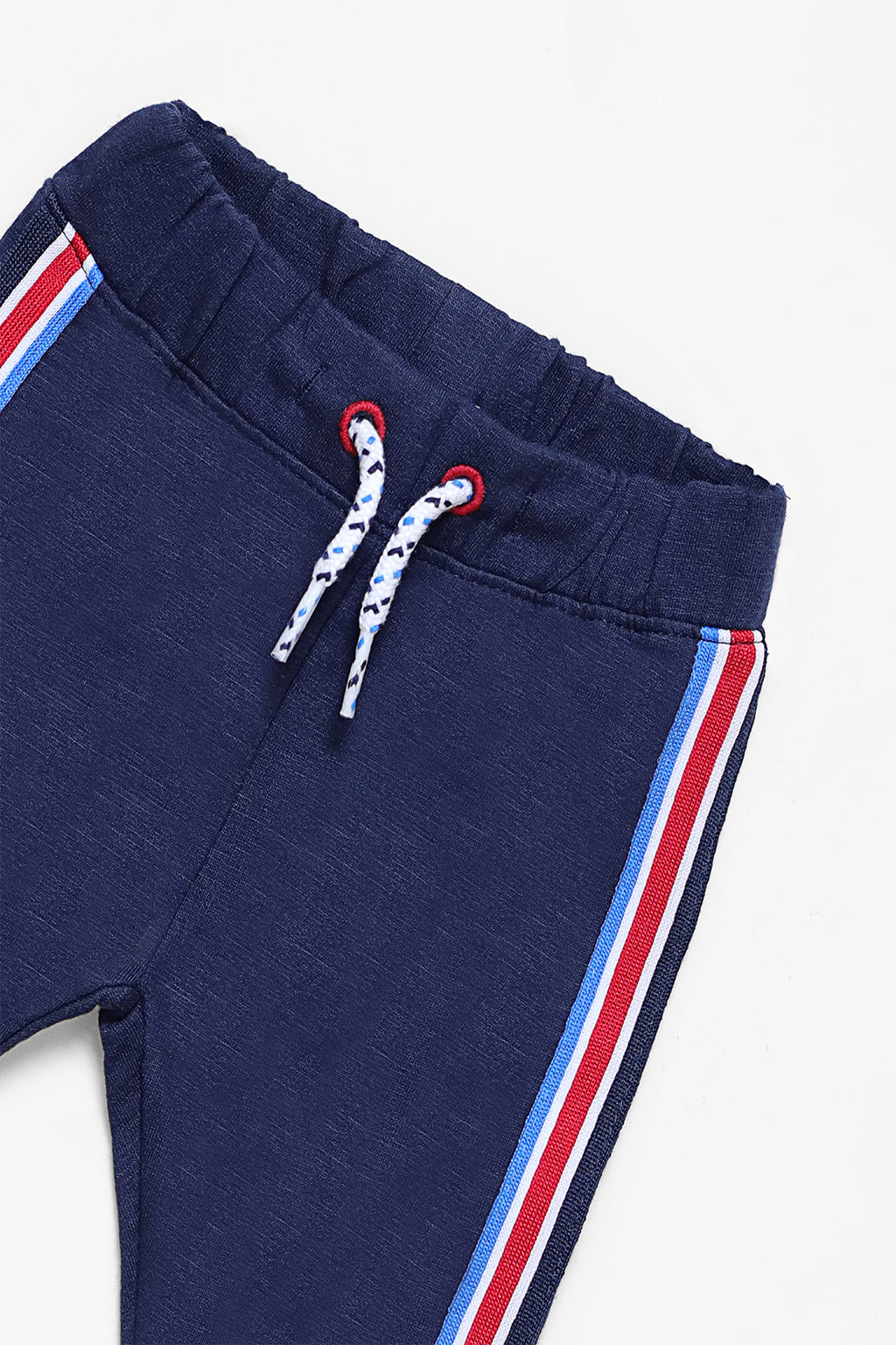 Infants Navy Blue Side Straps Pajama