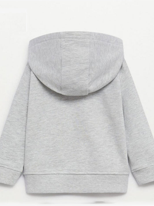 ZARA Double Fleece Zipper Hoodie