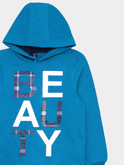 Blue Beauty Fleece Hoodie
