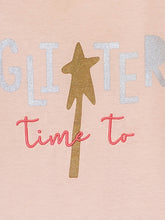 Load image into Gallery viewer, Gliter Star Pink Tee
