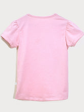 Load image into Gallery viewer, Girls Rule The Universe Pink Tee

