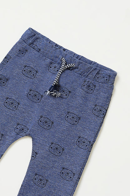 Bears Overall Dark Blue Pajama