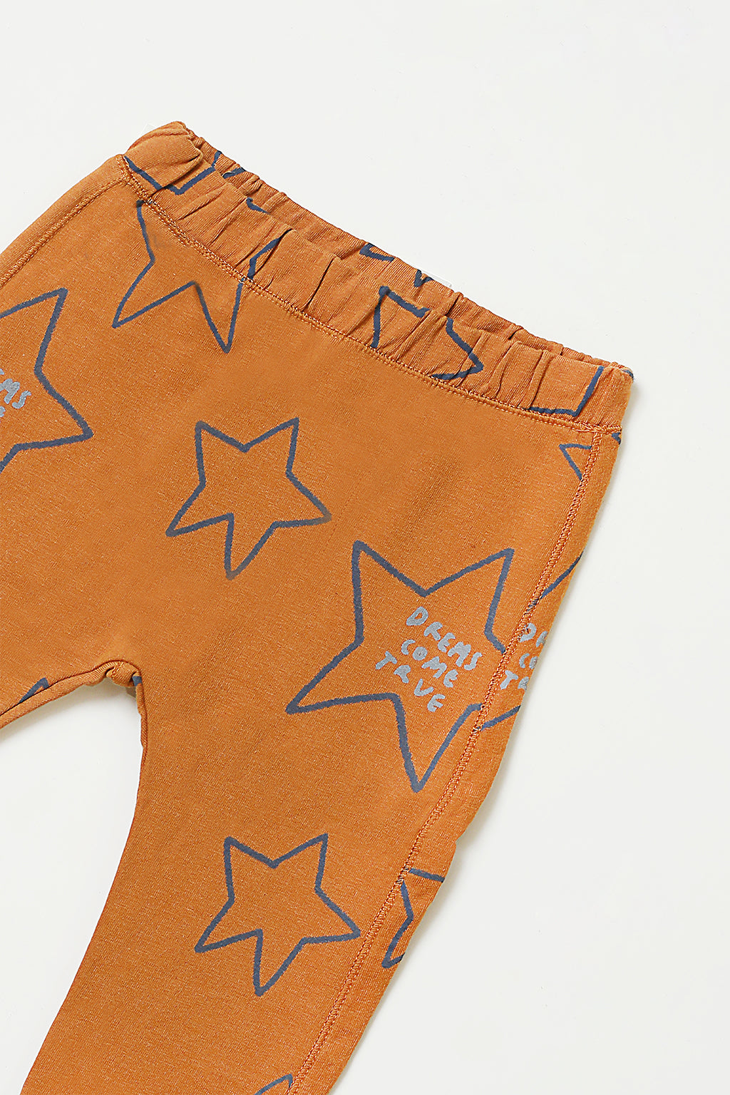 Mustards Stars overall Fleece Pajama