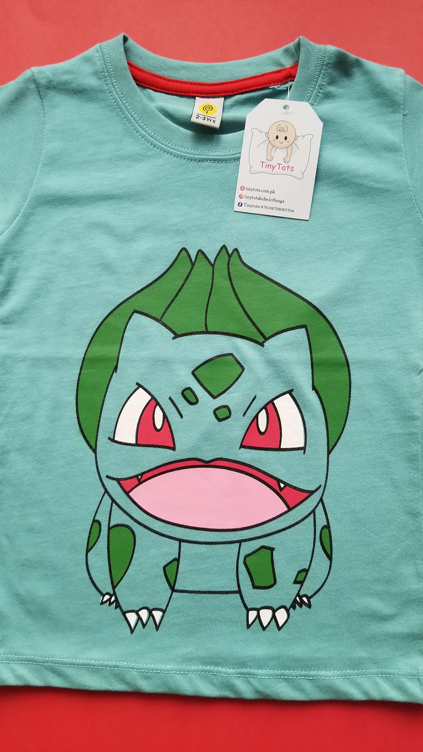 Bulbasaur Aqua Tee