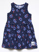 H&M polka dot royal blue jersey dress with headband