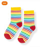 Rainbow Crew Socks - P39