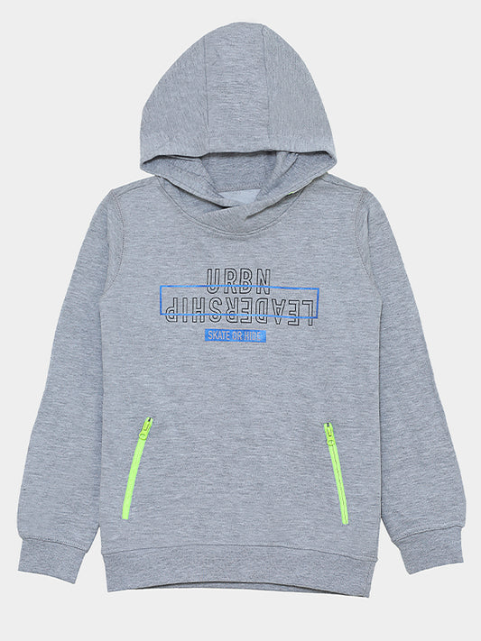 Urben Leadership Grey Fleece Hoodie