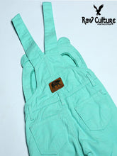 Load image into Gallery viewer, Denim Cotton Bear Face Dungaree - Basic Blue

