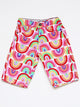 Denim cotton short - Rainbow