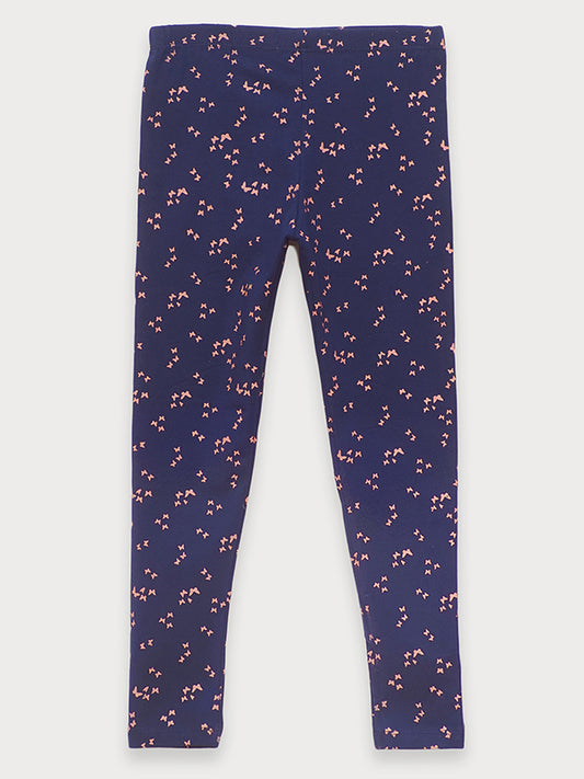 Butterflies overall girls tights