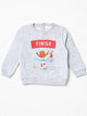 Infants Finish Line Grey Fleece Sweat Shirt