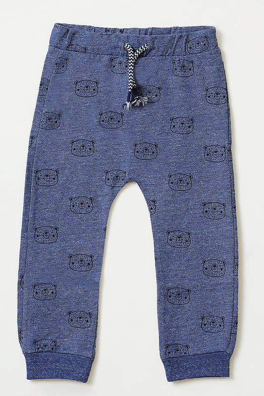 Bears Overall Dark Blue Pajama