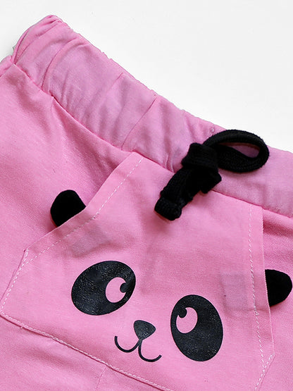 MANGO cotton short - PINK