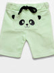MANGO cotton short - Light Green