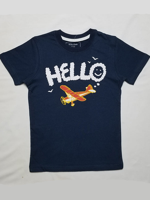 Hello boys graphic Tee