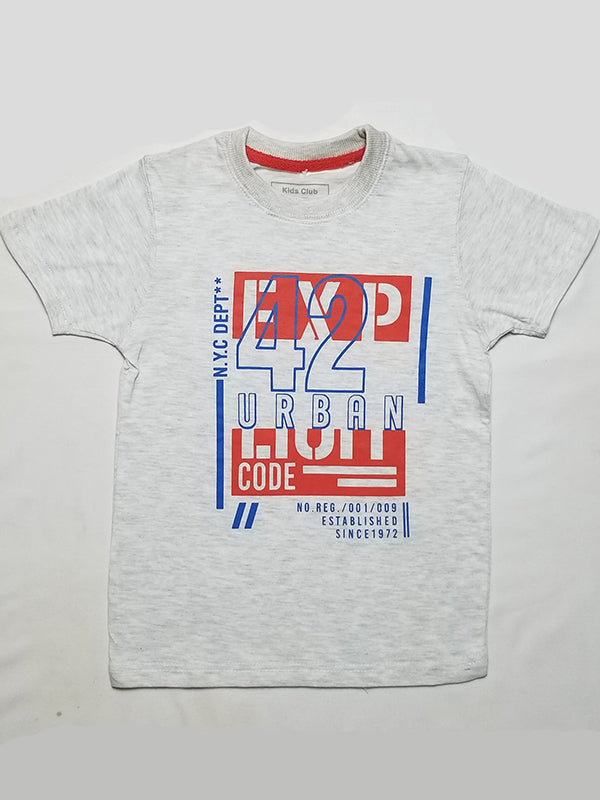 Urban code grey 42 Grey boys graphic tee