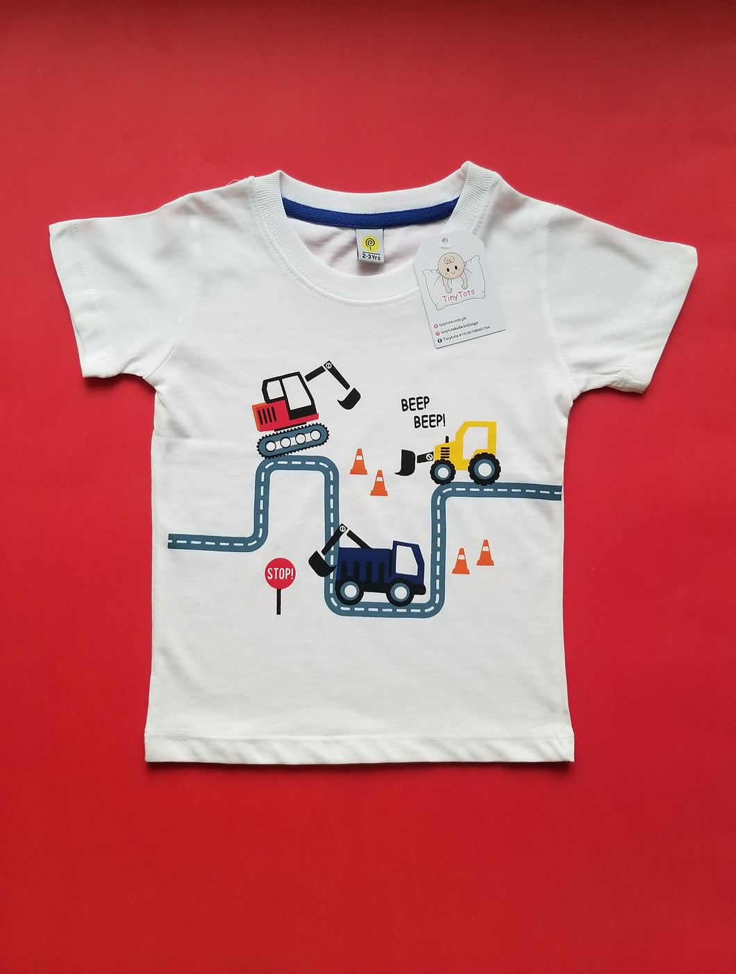 Beep Beep white Tee