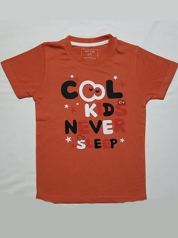 Cool kids never sleep boys tee