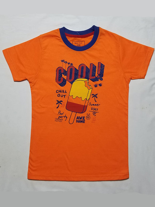 COOL boys orange tee