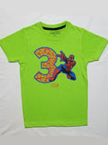Spider man boys green Tee