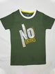 No Excuses boys green tee